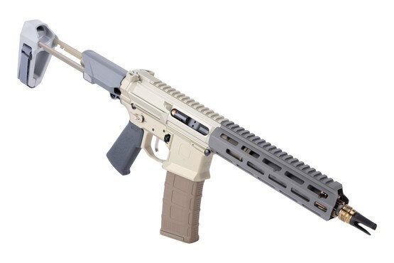 Q Honey Badger 10" 5.56 NATO Pistol comes with a 30-round magazine